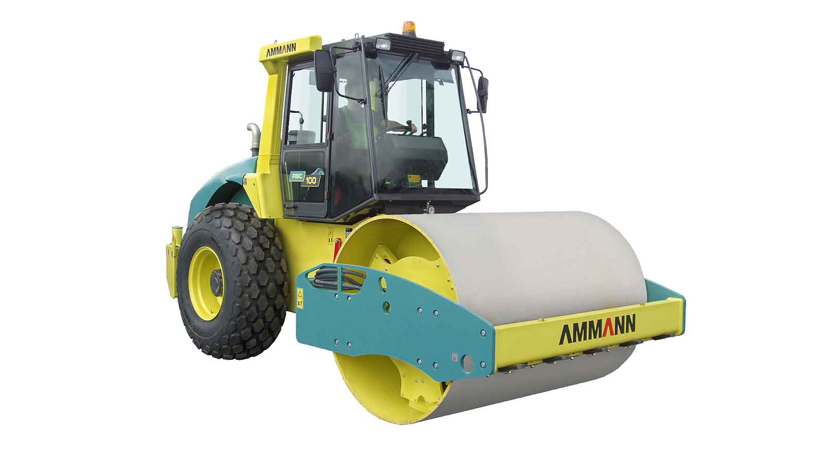 Ammann single drum roller asc 100 tier1 cabin p1010097